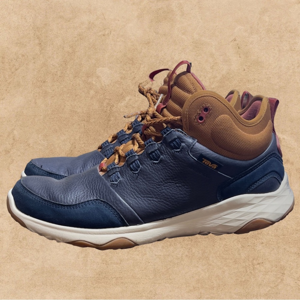 Teva Men's Arrowood 2 Mid Waterproof Hiking Boot, Midnight Navy, 10.5